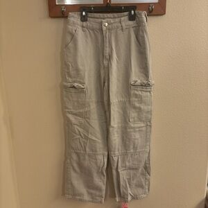 Shein light grey cargo pants.